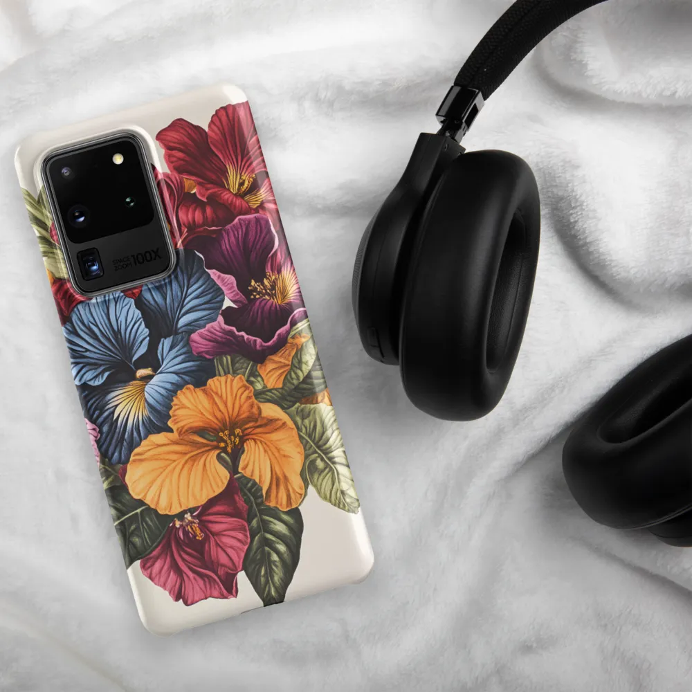 Floral Symphony in Color | Phone Case |  S20 Ultra | Snap Case | Matte