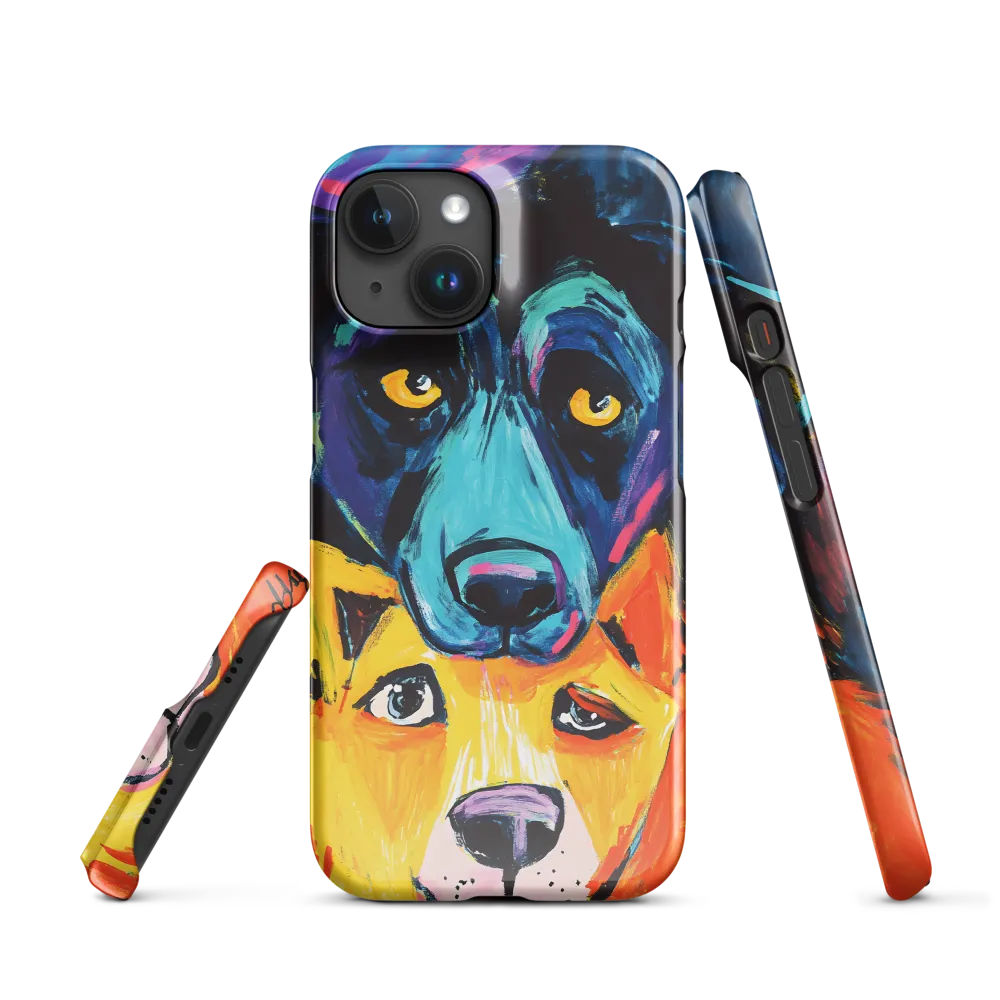 Vibrant Companions: An Expression of Canine Spirit