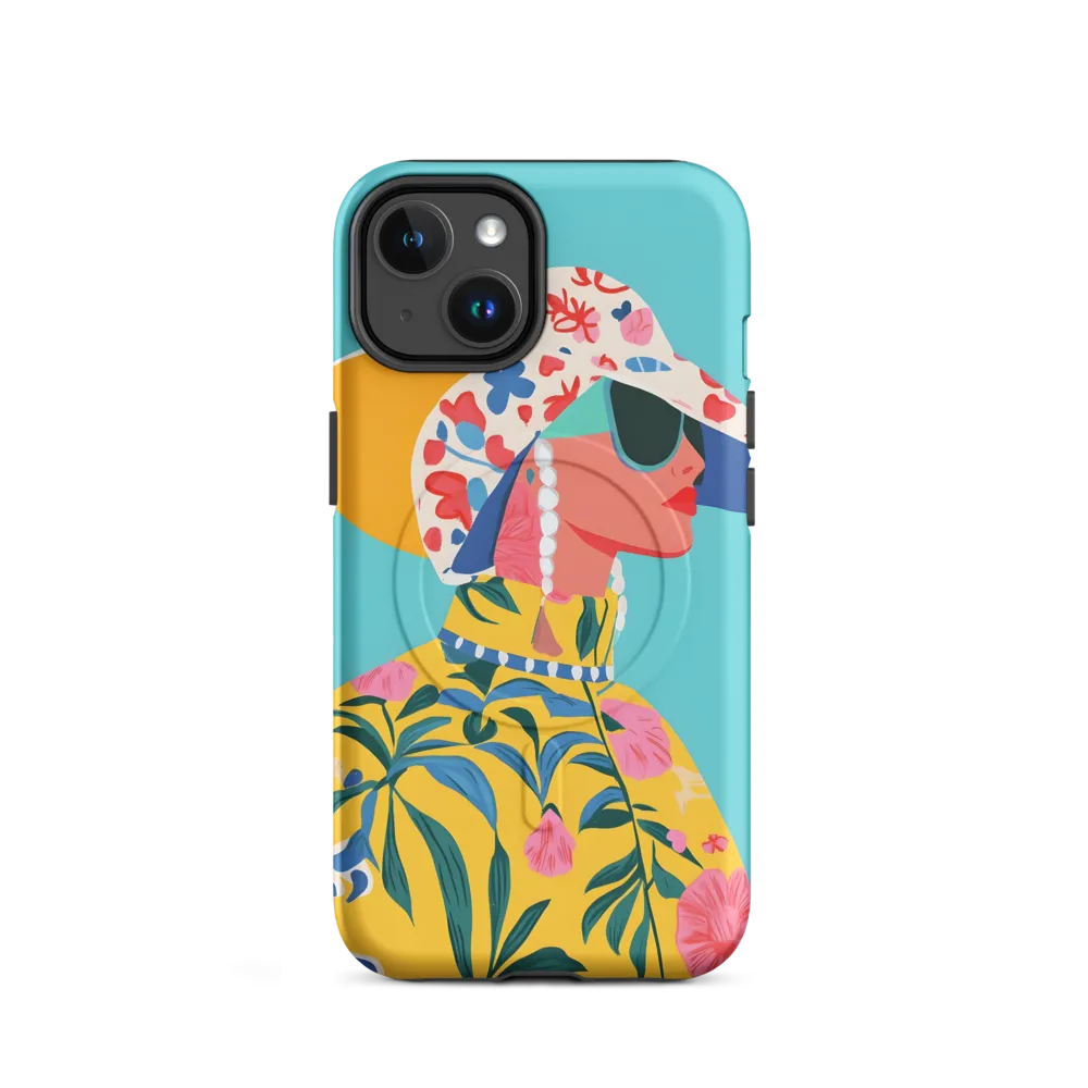 Tropical Confidence: A Fashion Portrait
