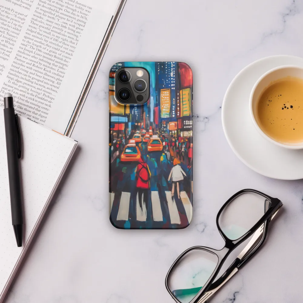 Urban Symphony: A Night in the City | Phone Case |  12 Pro Max | Snap Case | Matte