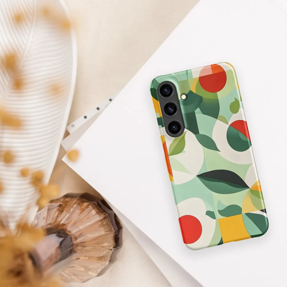 Harmony in Shapes: A Playful Abstract Design