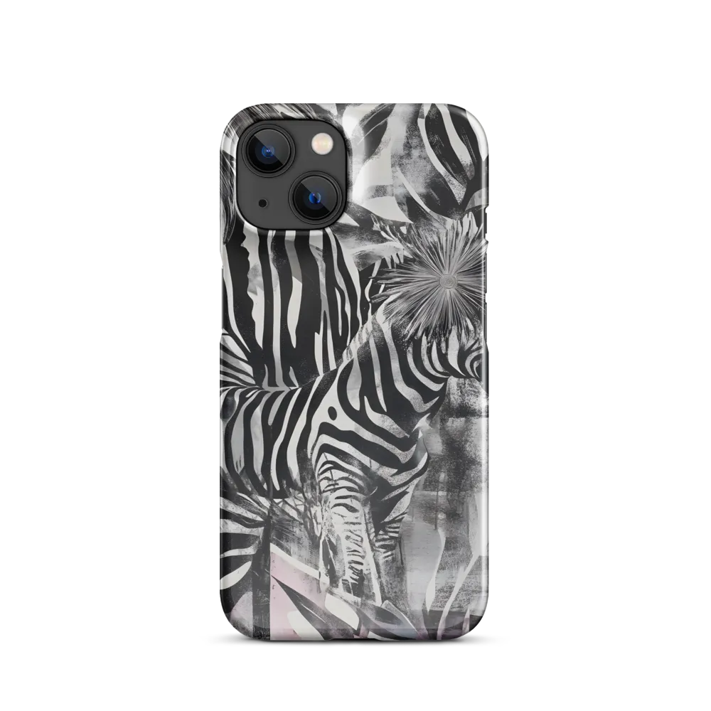 Zebra in the Jungle of Illusions | Phone Case |  14 | Snap Case | Glossy