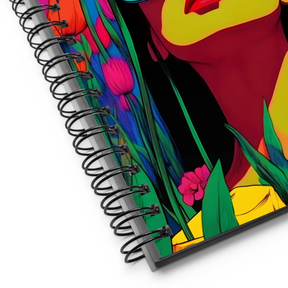 Blooming Individuality | Spiral Notebook