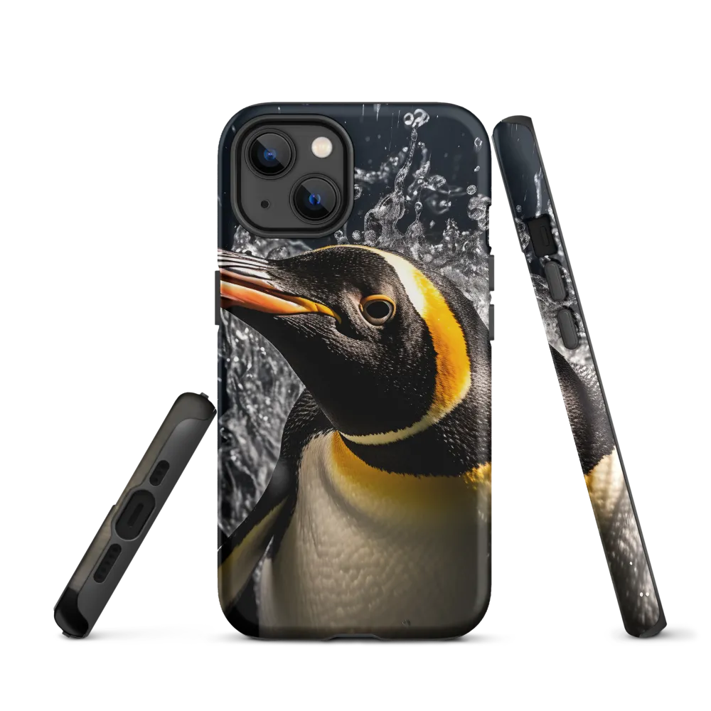 Emerging Majesty: The Penguin in Motion