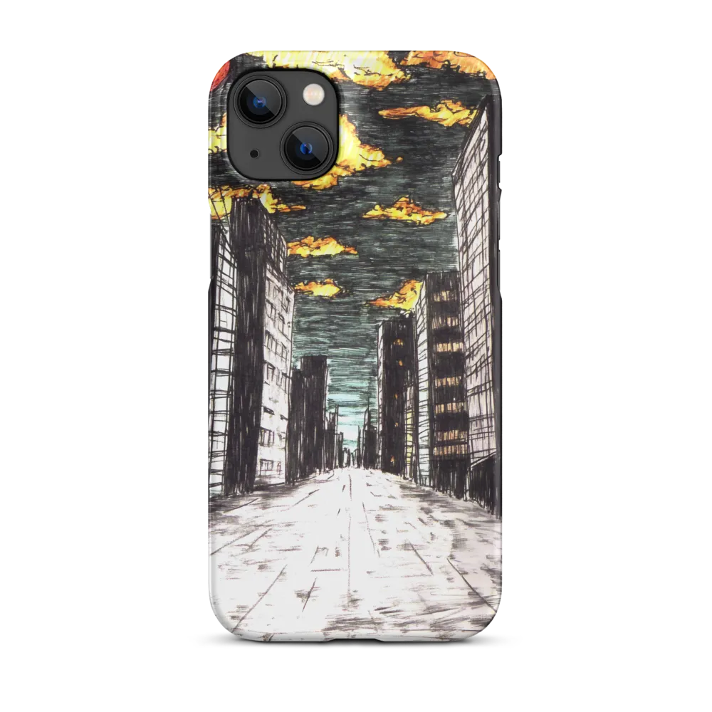 Eclipsed Cityscape
