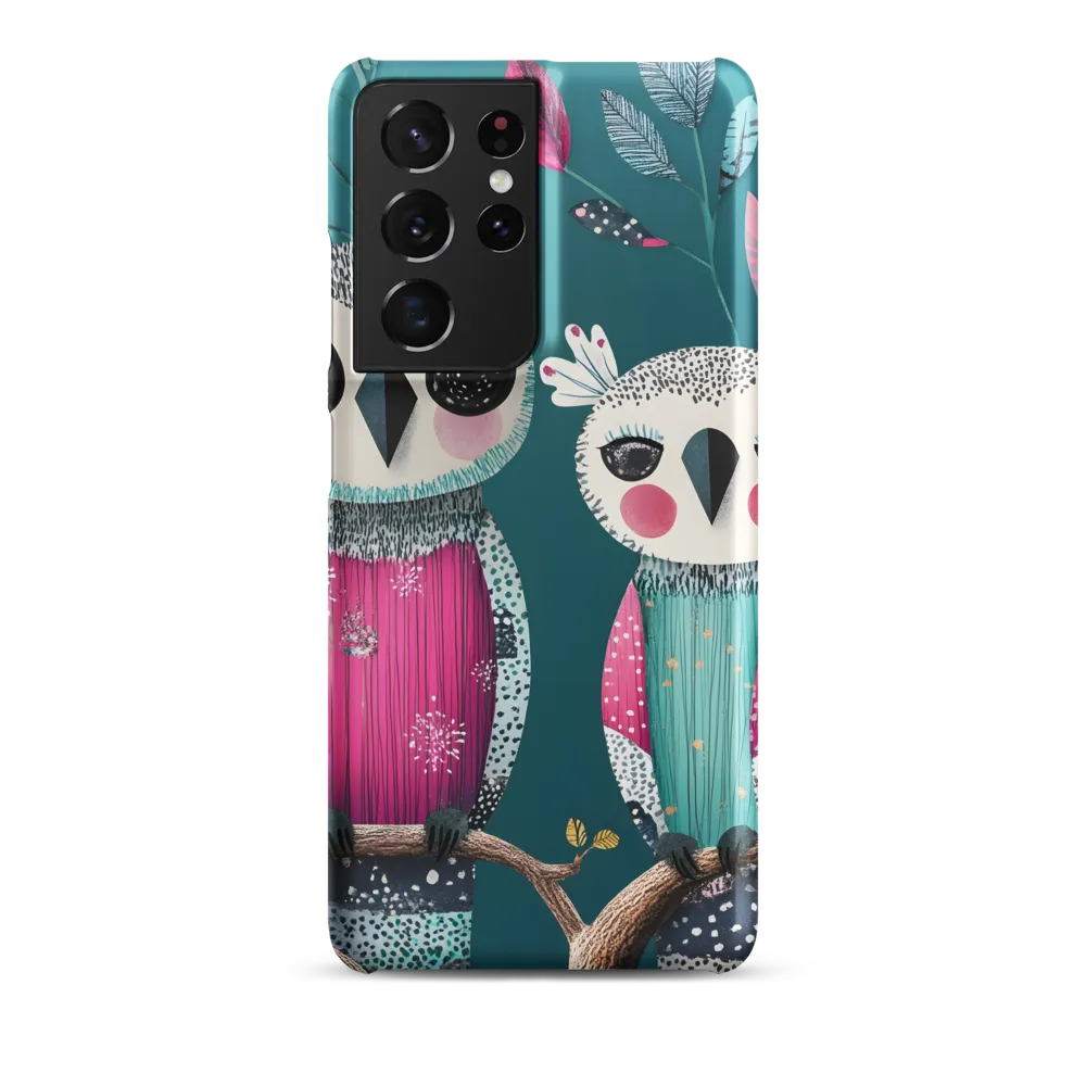 Whimsical Duo: A Celebration of Nature and Color
