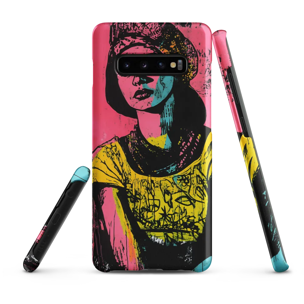 Urban Elegance: A Graffiti Portrait