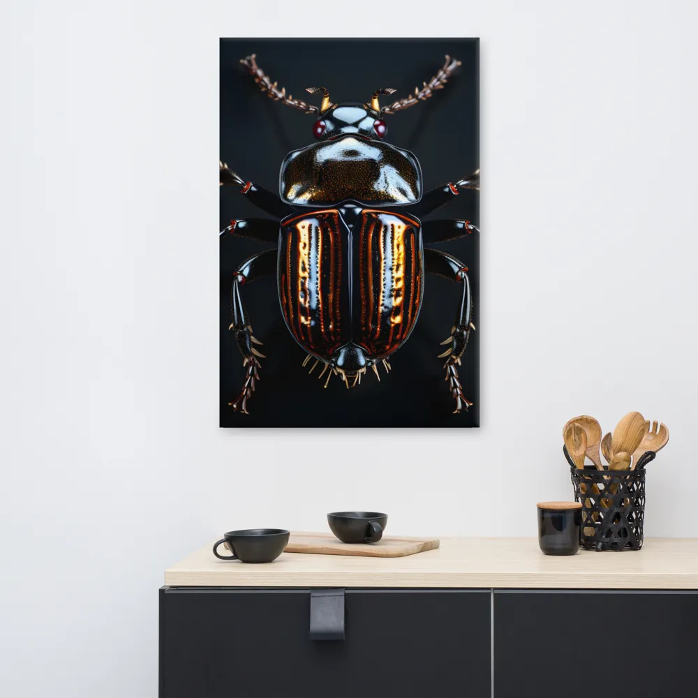 Luminous Insect Majesty | Canvas | 24″×36″