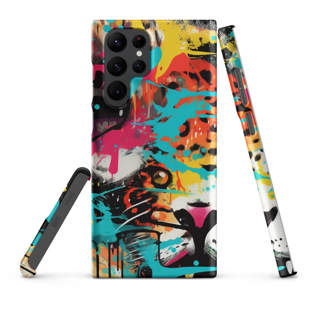 Fierce Fusion: Tiger and Lion in Graffiti