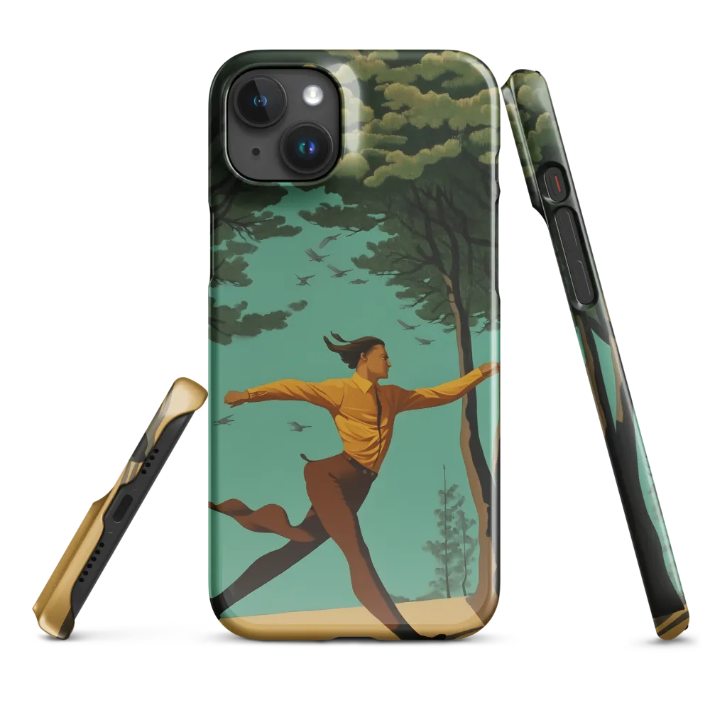 Chasing Freedom | Phone Case |  15 Plus | Snap Case | Glossy