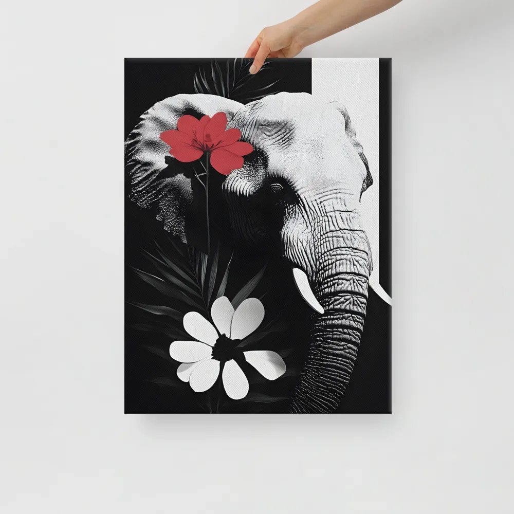 Elephant Harmony | Canvas | 18″×24″
