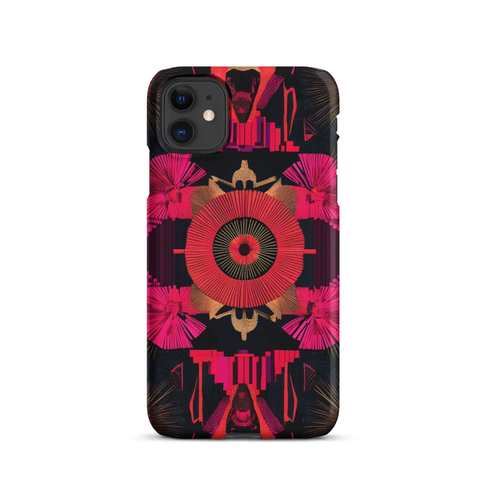 Dynamic Geometric Symphony | Phone Case |  11 | Snap Case | Matte