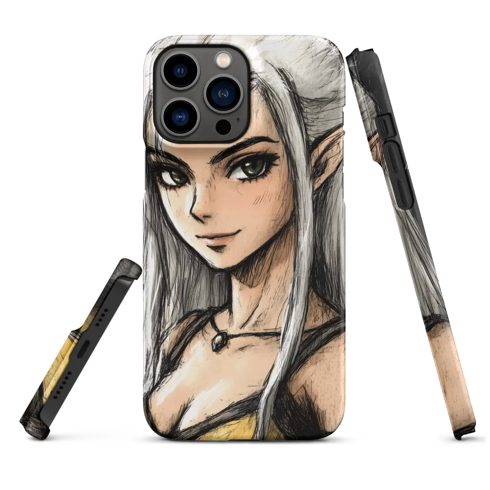 Ethereal Elegance: The Elf's Portrait