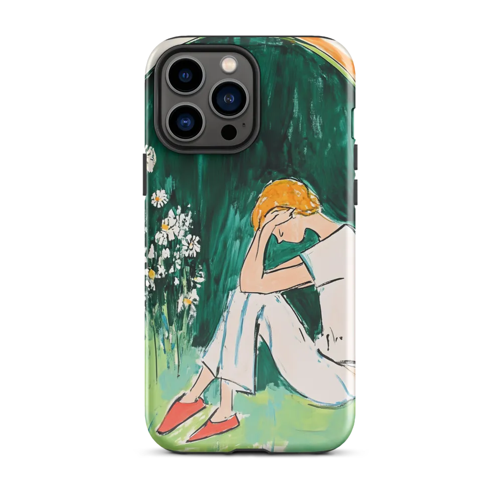 Silent Sorrow | Phone Case |  13 Pro Max | Tough Case | Glossy