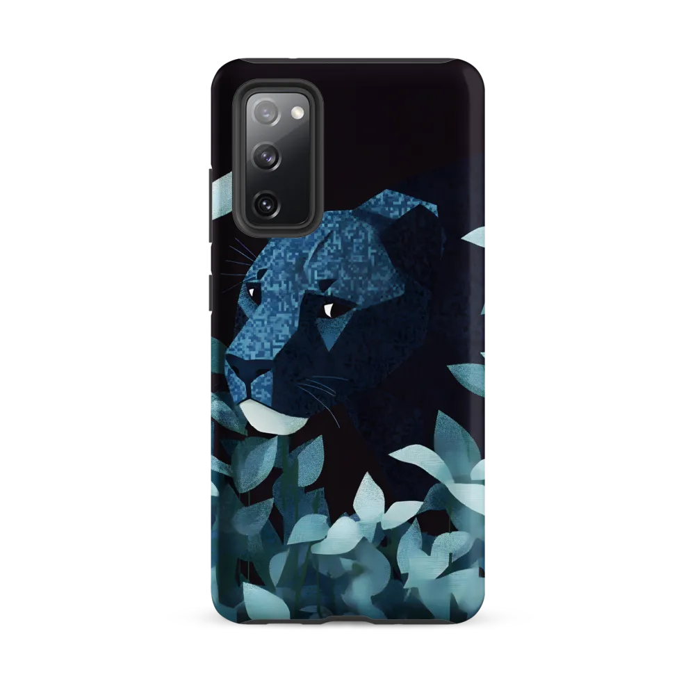 Lurking Blue: The Panther's Gaze