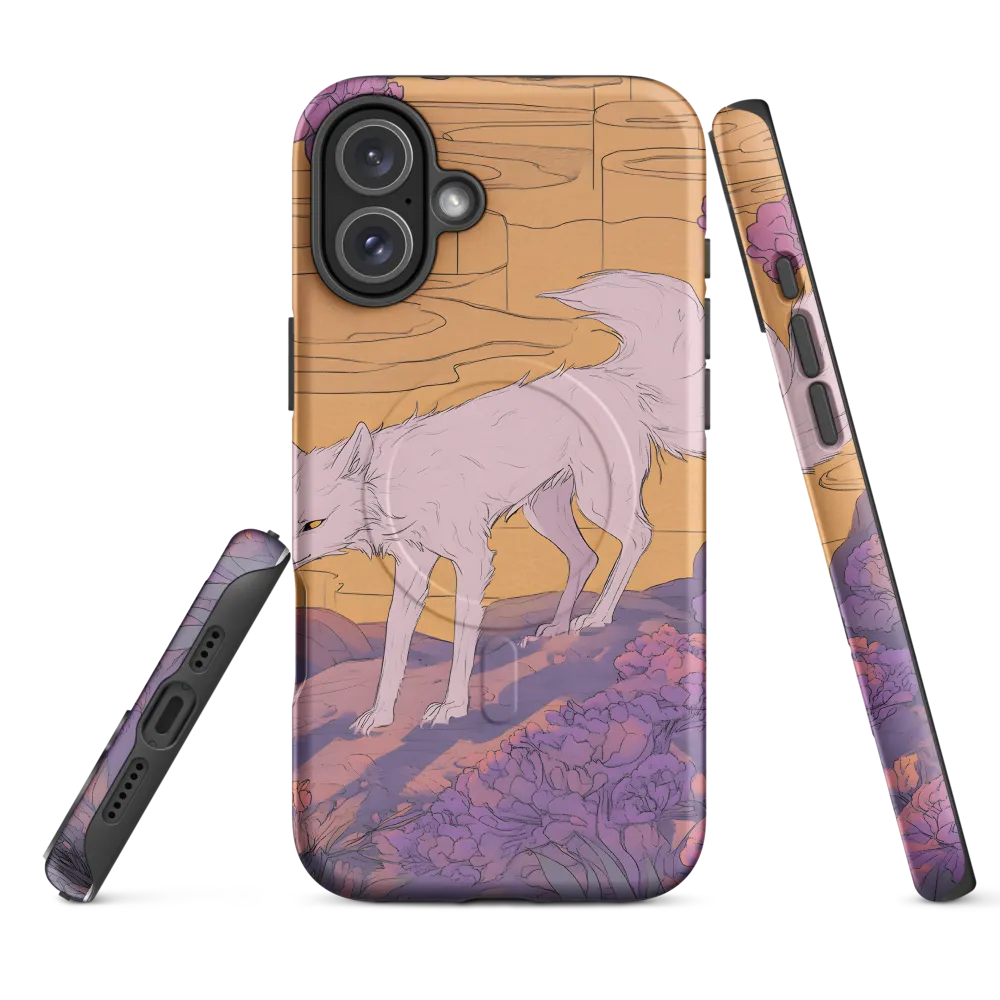 Whispers of the Violet Dawn | Phone Case |  16 Plus | MagSafe® Tough Case | Matte