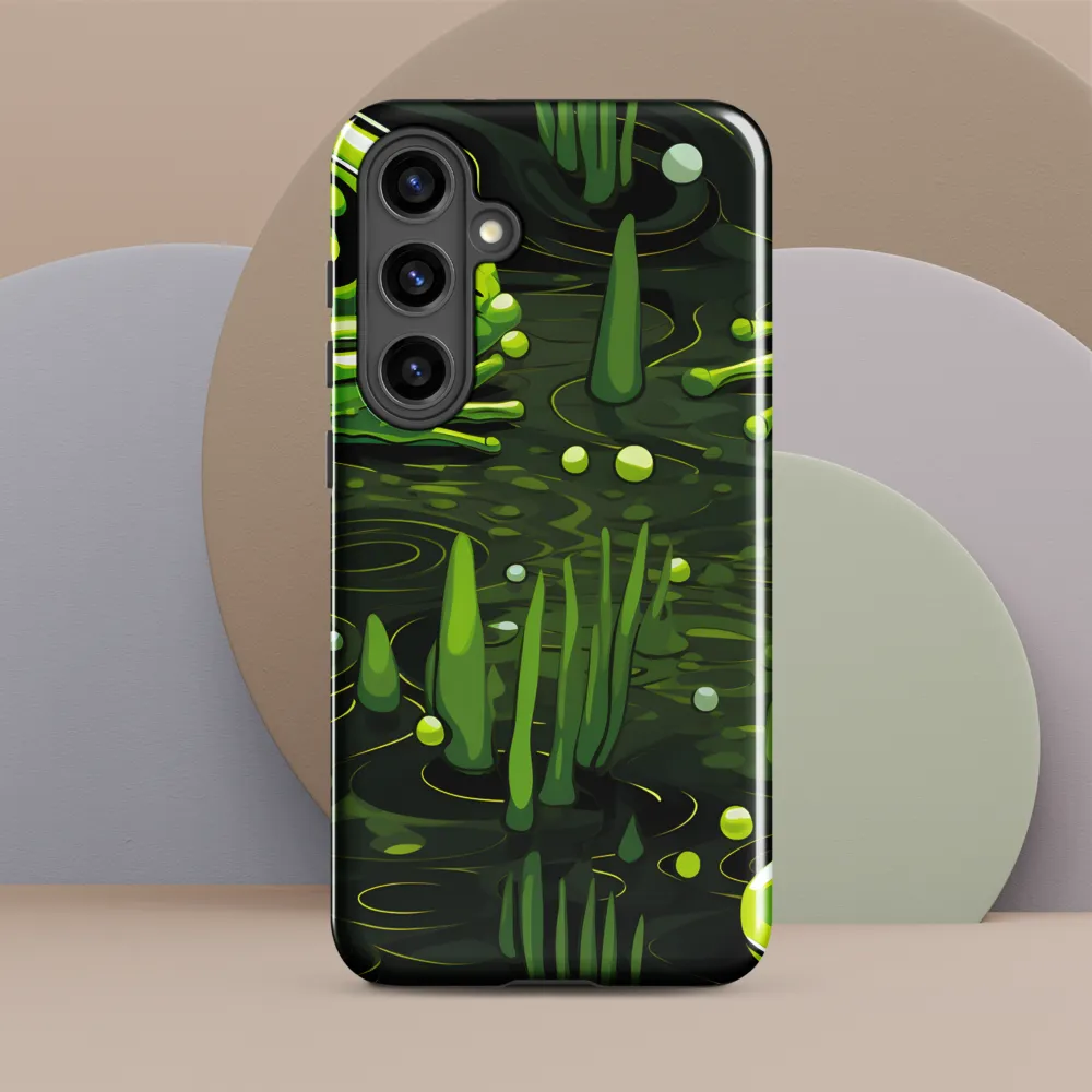 Green Harmony: Life Beneath the Surface