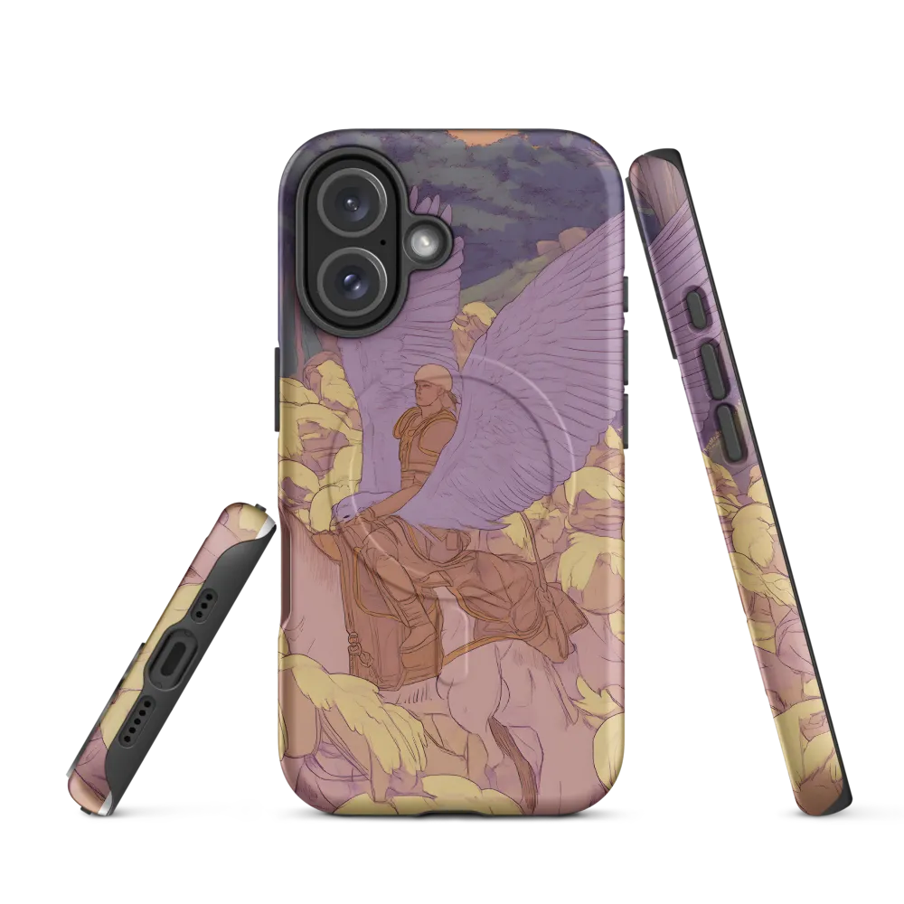 The Winged Guardian | Phone Case |  16 | MagSafe® Tough Case | Matte