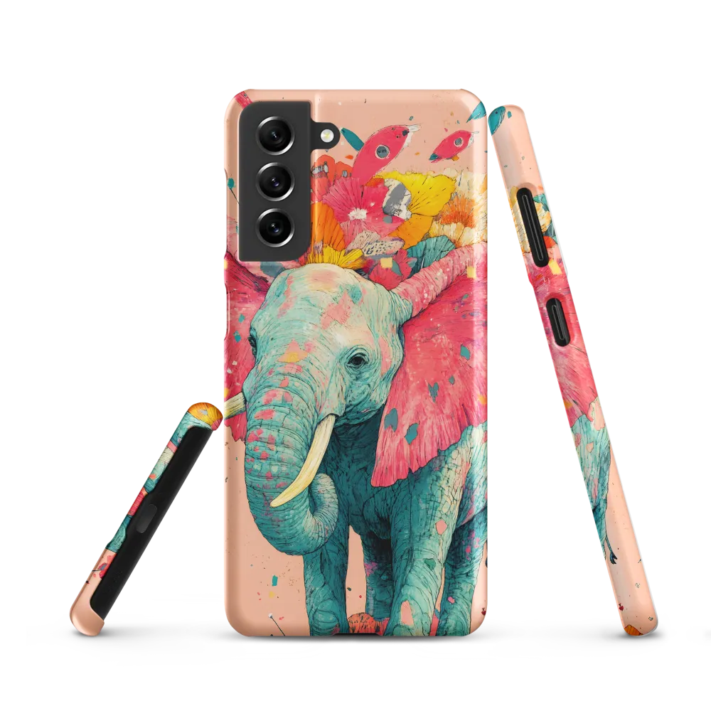 Whimsical Elegance: The Floral Elephant