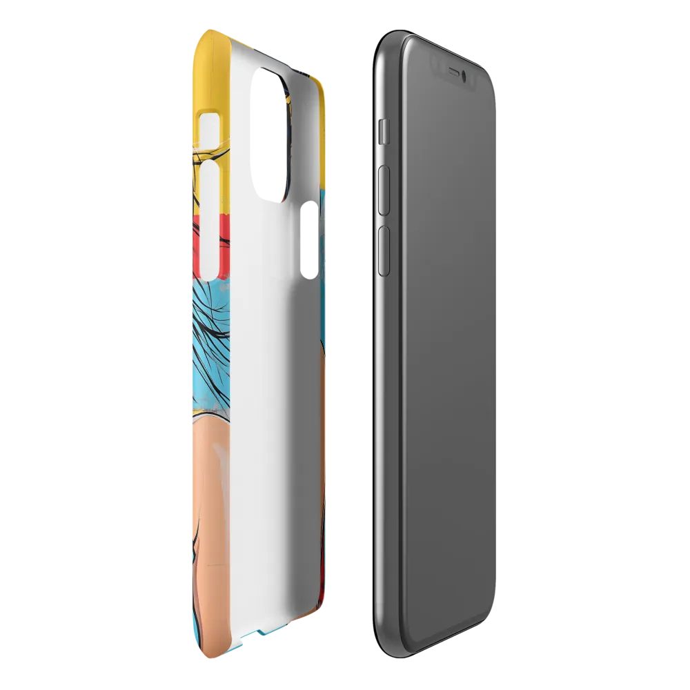 Vibrant Portrait of Modern Youth | Phone Case |  11 Pro | Snap Case | Matte