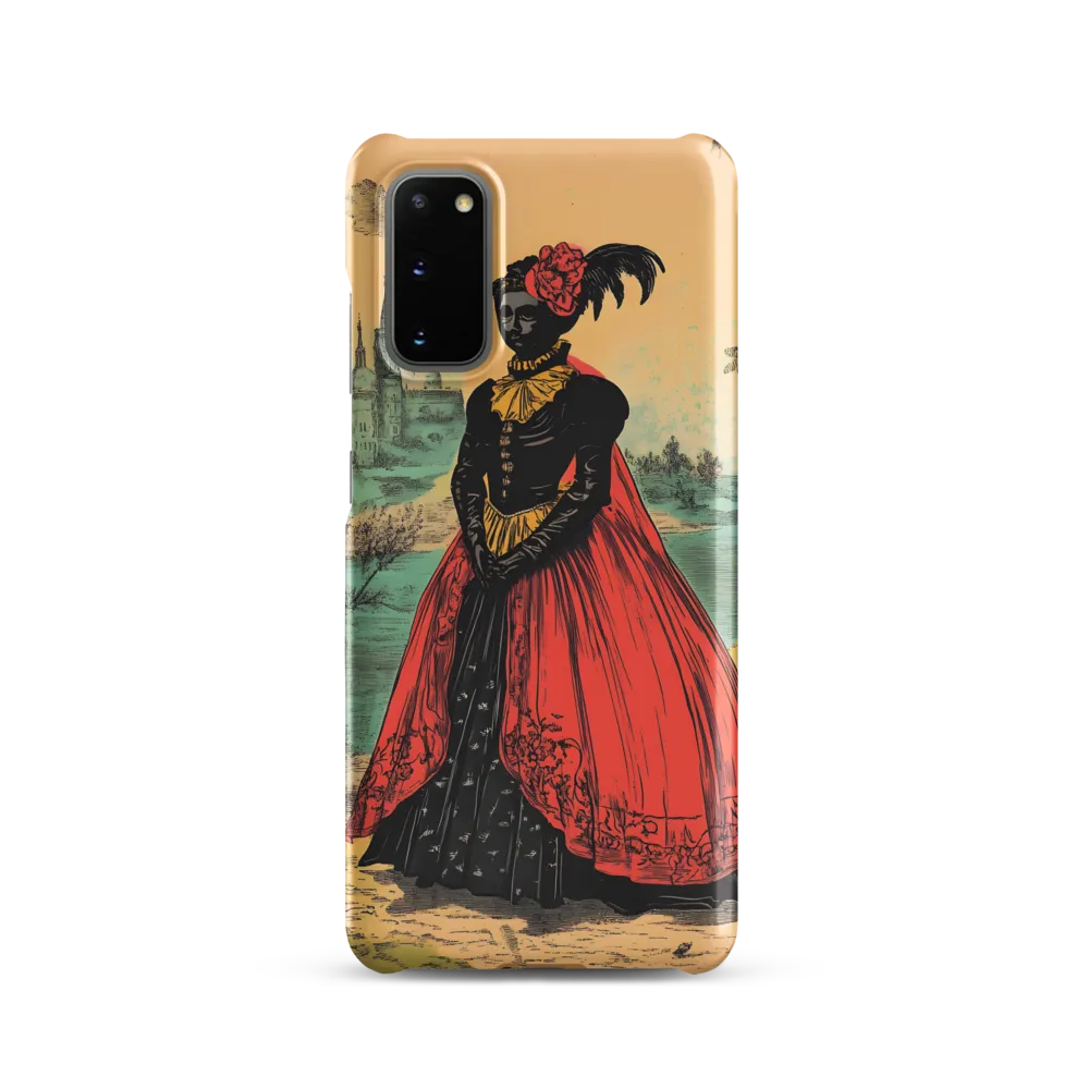 Elegance in Red and Gold