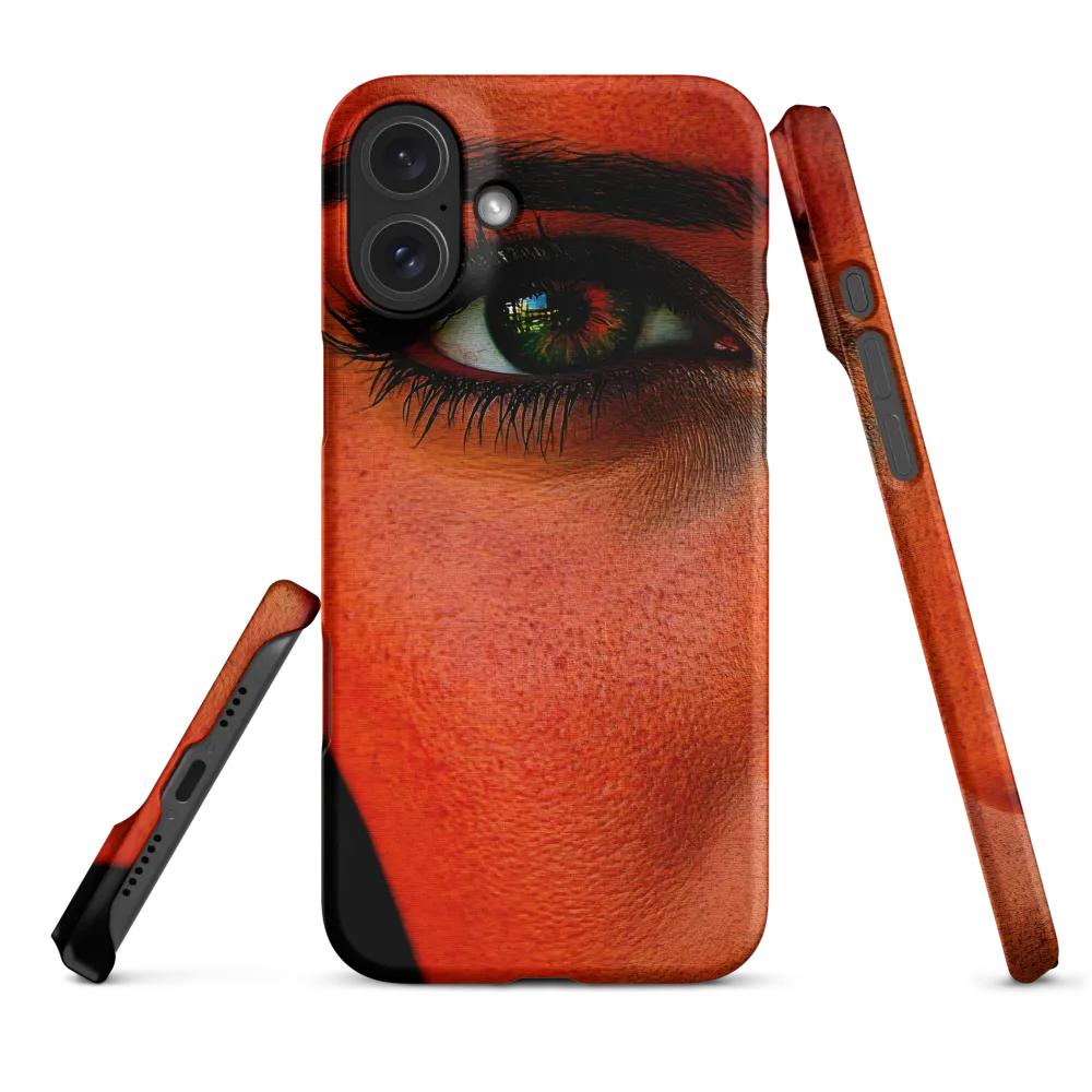 Gaze of Intensity | Phone Case |  16 Plus | Snap Case | Matte