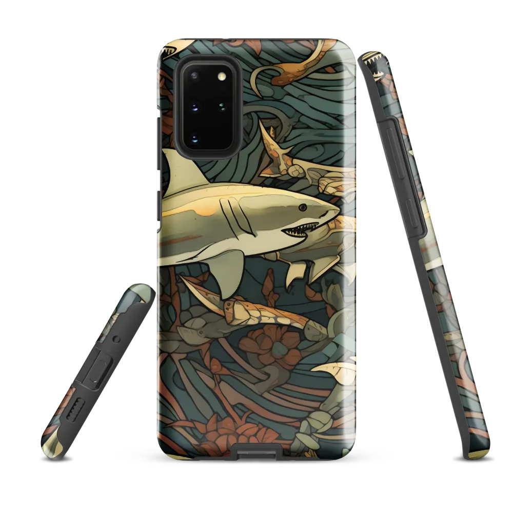 Dynamic Harmony of Sharks and Flora