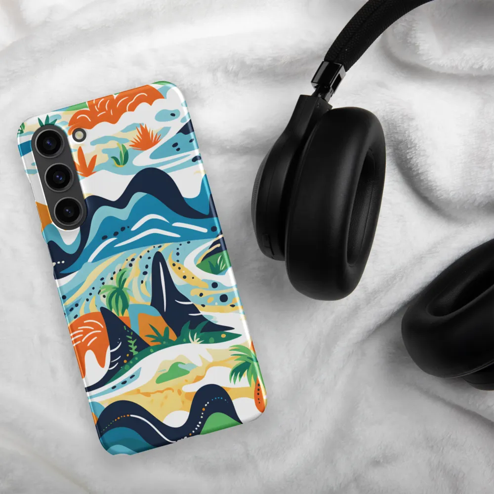 Abstract Tropical Landscape