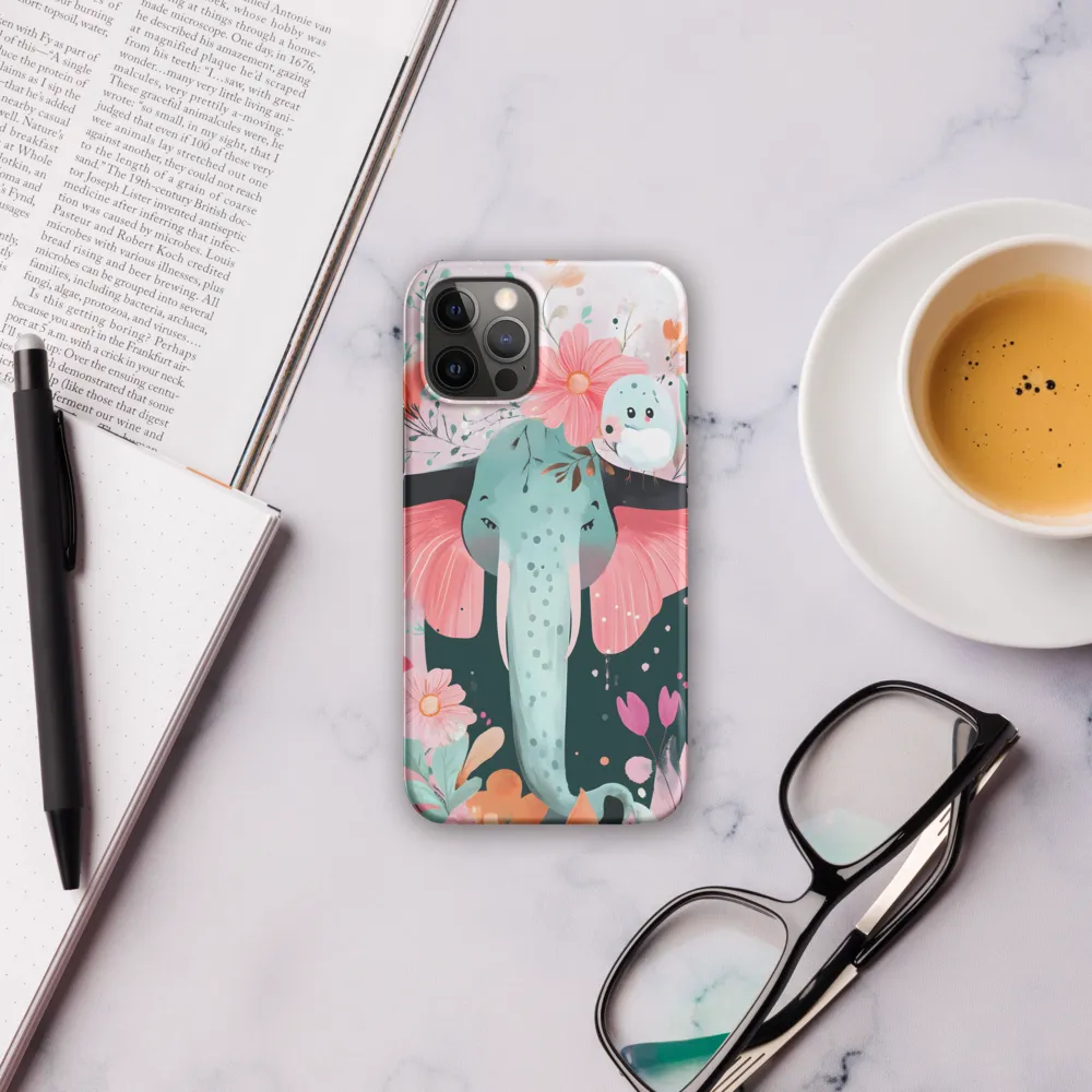 Whimsical Elephant in Bloom