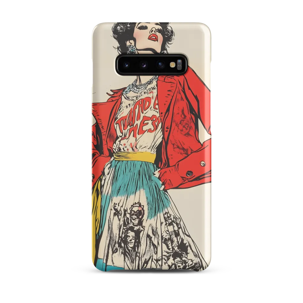 Vibrant Elegance: A Pop Art Fashion Statement