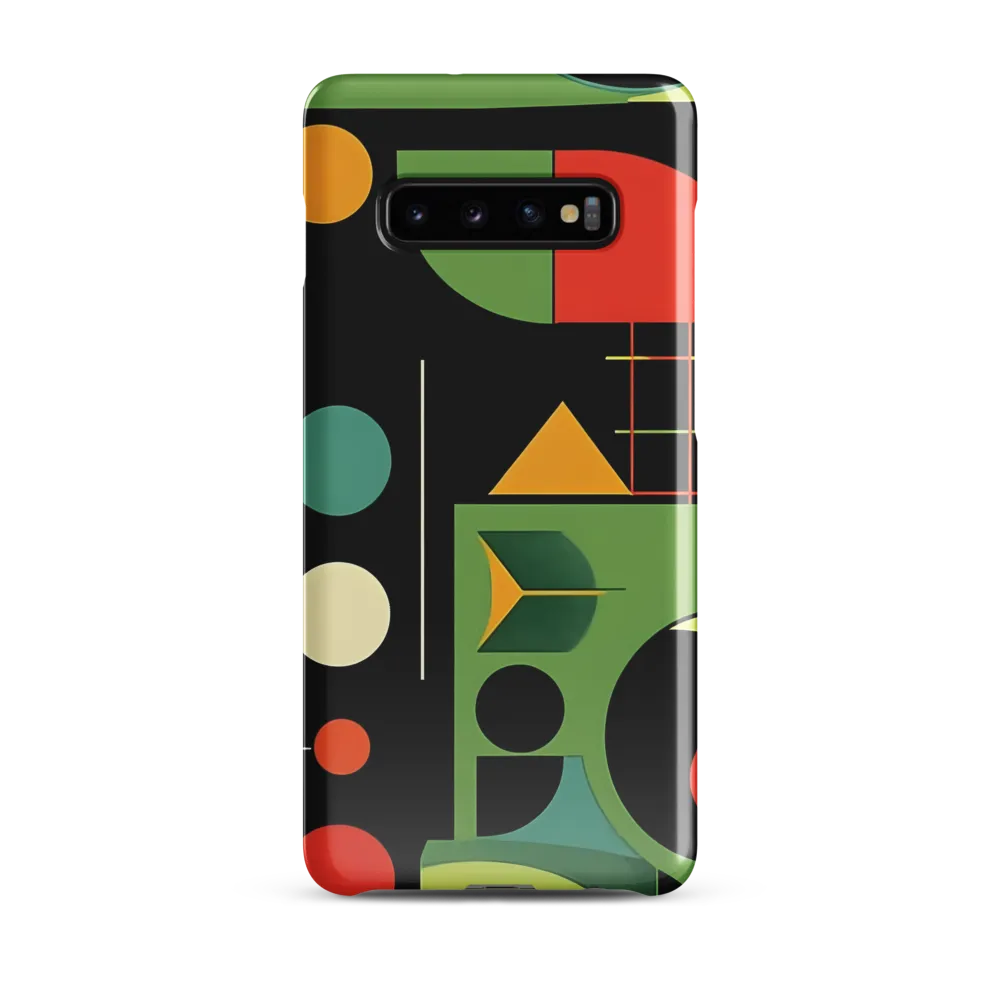 Geometric Harmony | Phone Case |  S10 Plus | Snap Case | Glossy