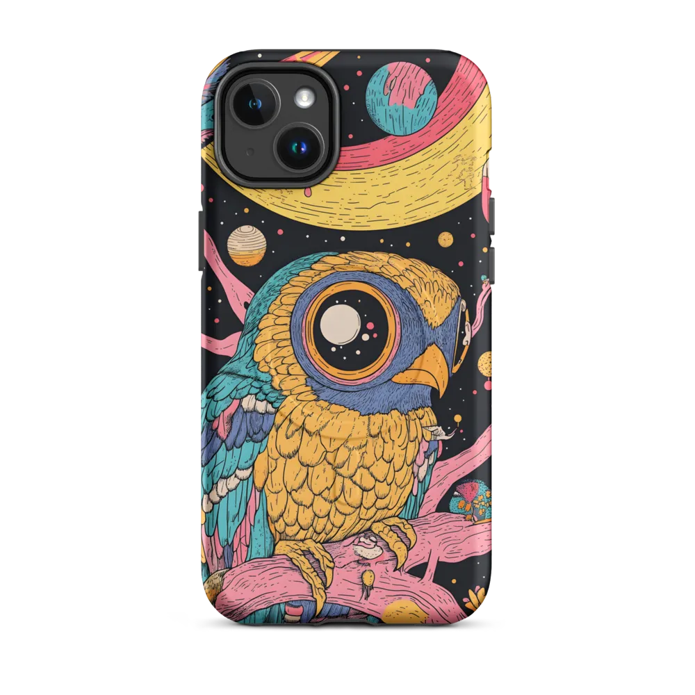 Whimsical Cosmic Owl