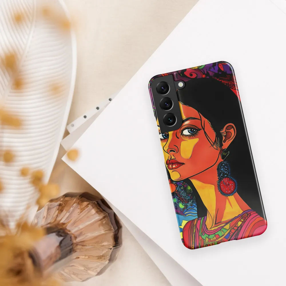 Ethereal Dreamscape in Vivid Colors | Phone Case |  S22 Plus | Snap Case | Glossy