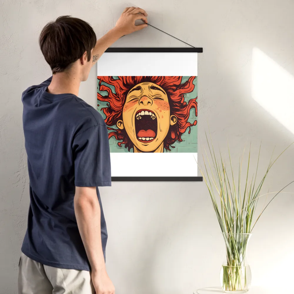 Fury Unleashed | Poster With Black Wood Hanger | 18″×24″