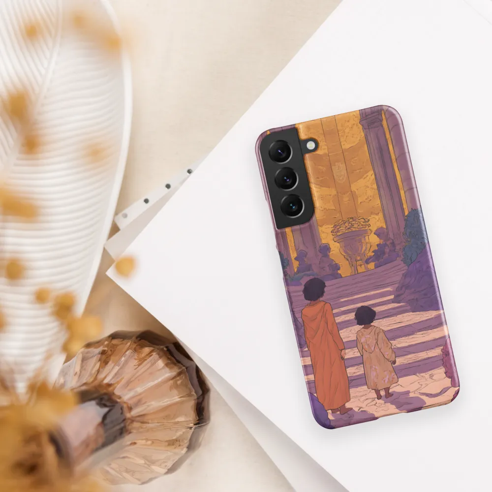 Journey into the Light | Phone Case |  S22 Plus | Snap Case | Matte
