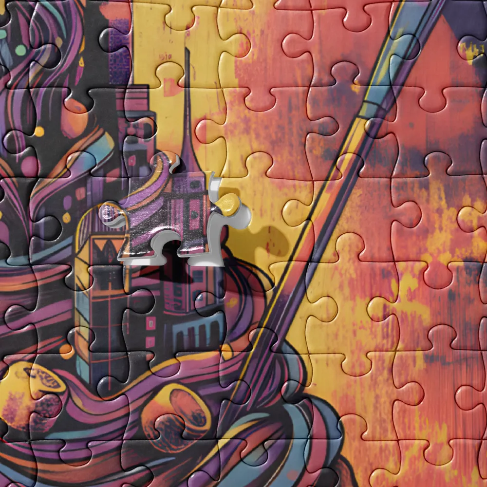 Urban Latte 
 Jigsaw Puzzle