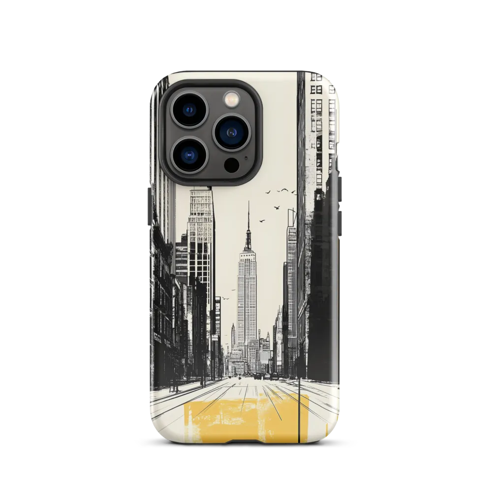 Urban Serenity: Empire State Reflection