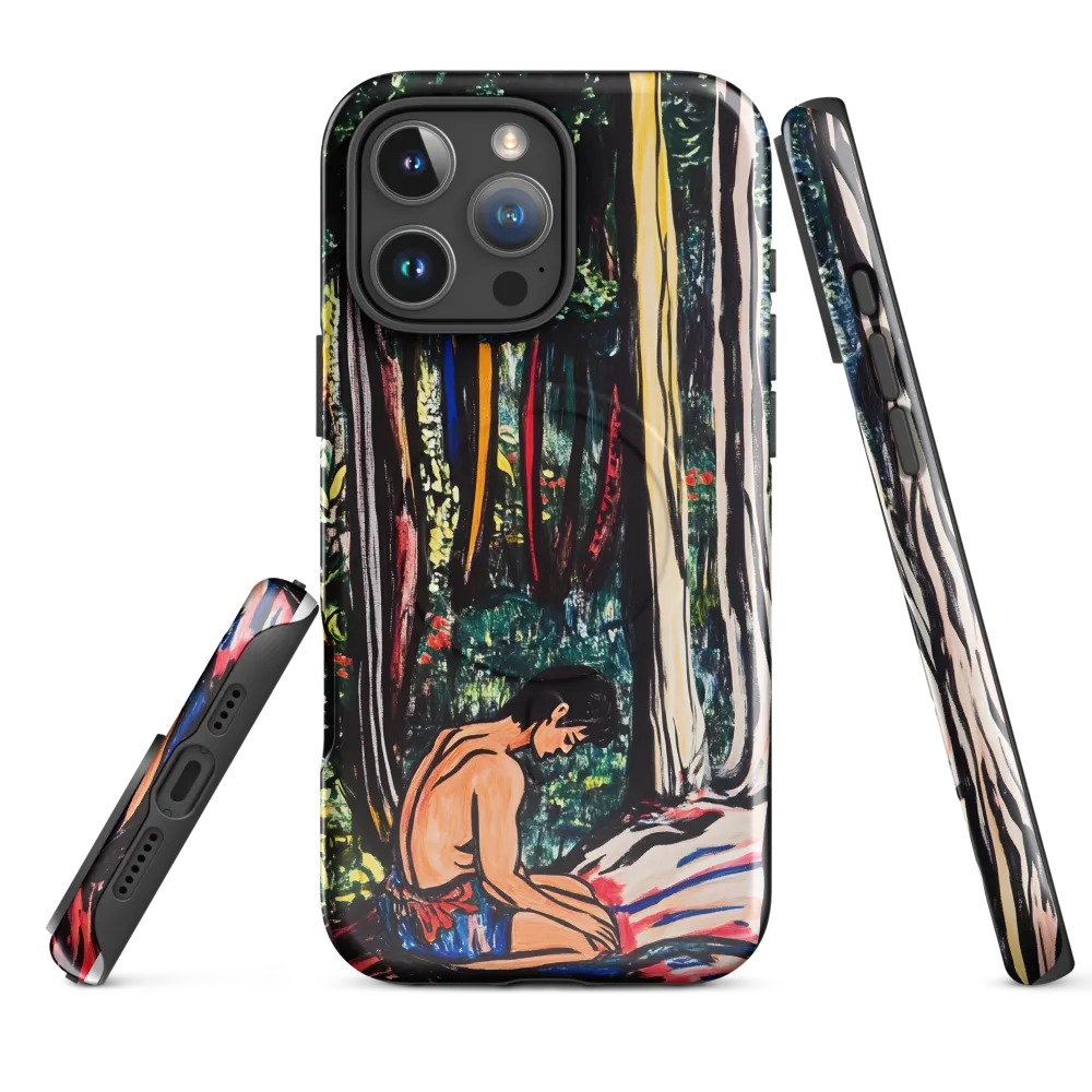 Contemplation in Nature | Phone Case |  16 Pro Max | MagSafe® Tough Case | Glossy