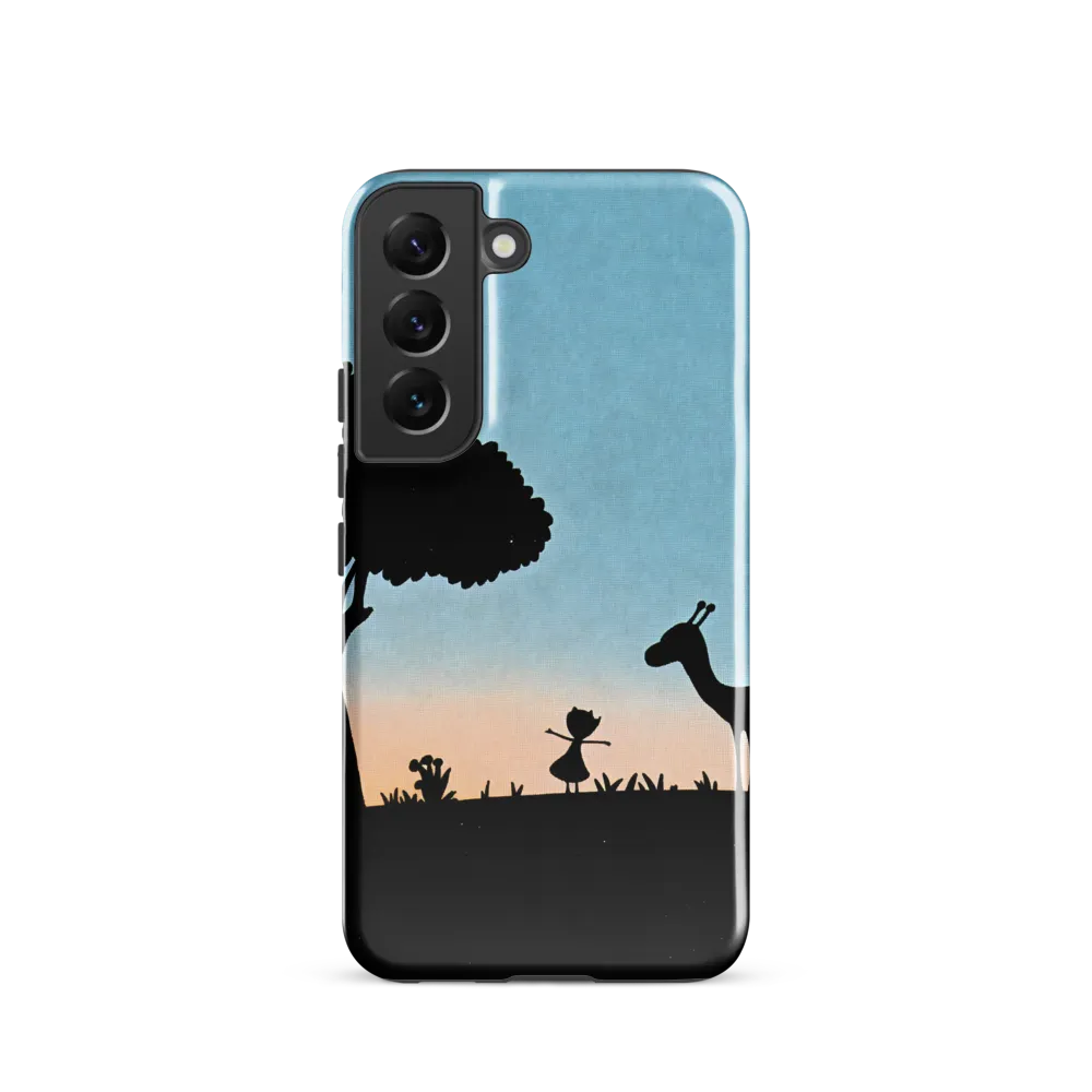 Curiosity in the Silhouette | Phone Case |  S22 | Tough Case | Glossy