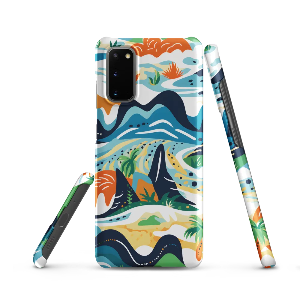 Abstract Tropical Landscape