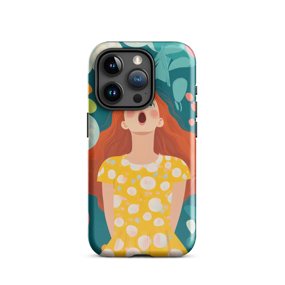 Joyful Expression | Phone Case |  15 Pro | Tough Case | Glossy