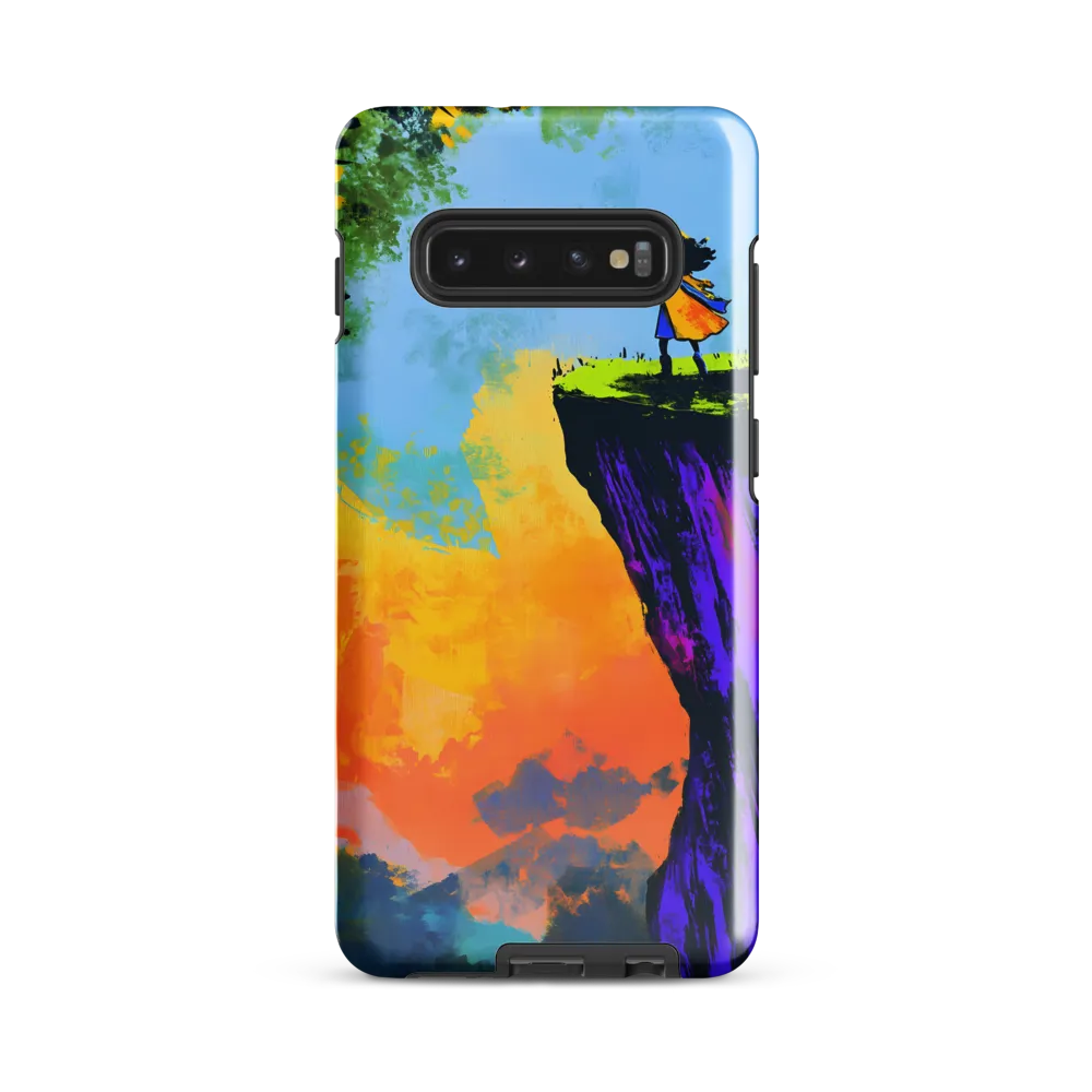 Curiosity at the Edge | Phone Case |  S10 Plus | Tough Case | Glossy