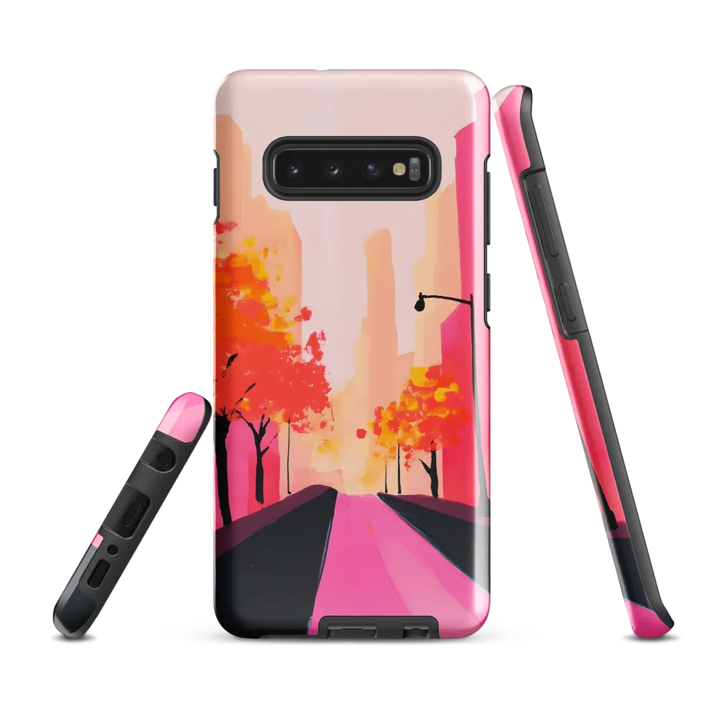 Autumn Serenity in the City | Phone Case |  S10 Plus | Tough Case | Glossy