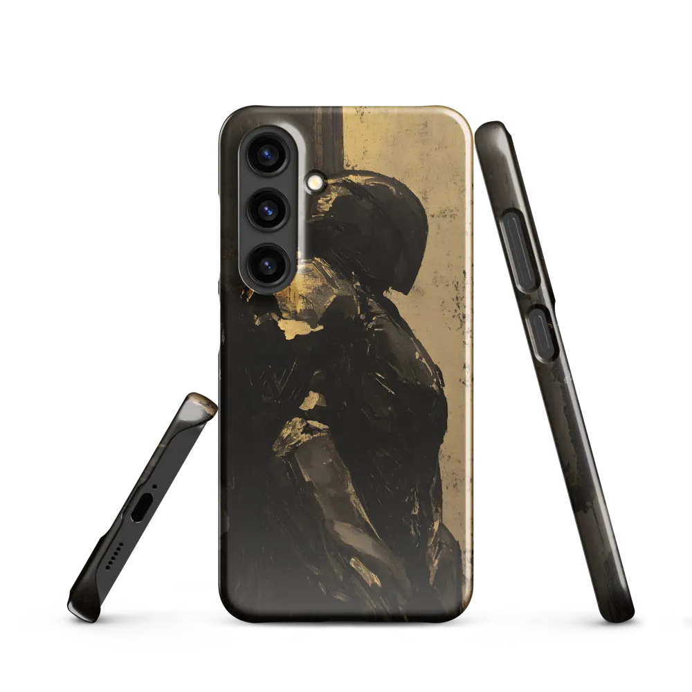 Whispers of Solitude | Phone Case |  S24 | Snap Case | Glossy