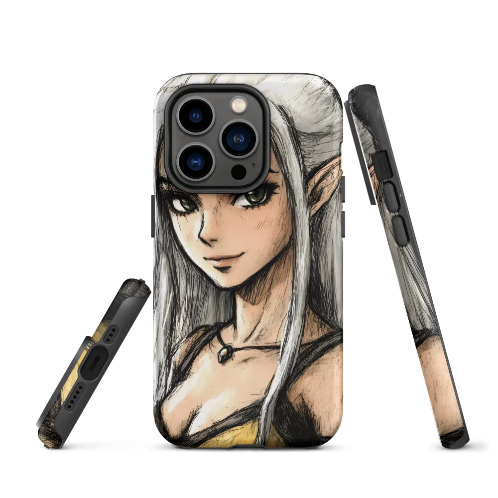 Ethereal Elegance: The Elf's Portrait