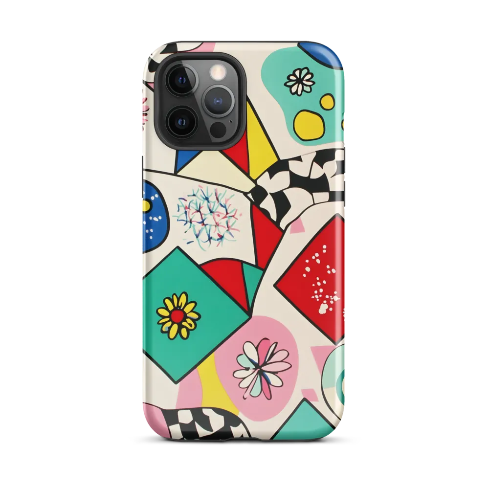 Joyful Geometry: A Playful Dance of Shapes and Colors