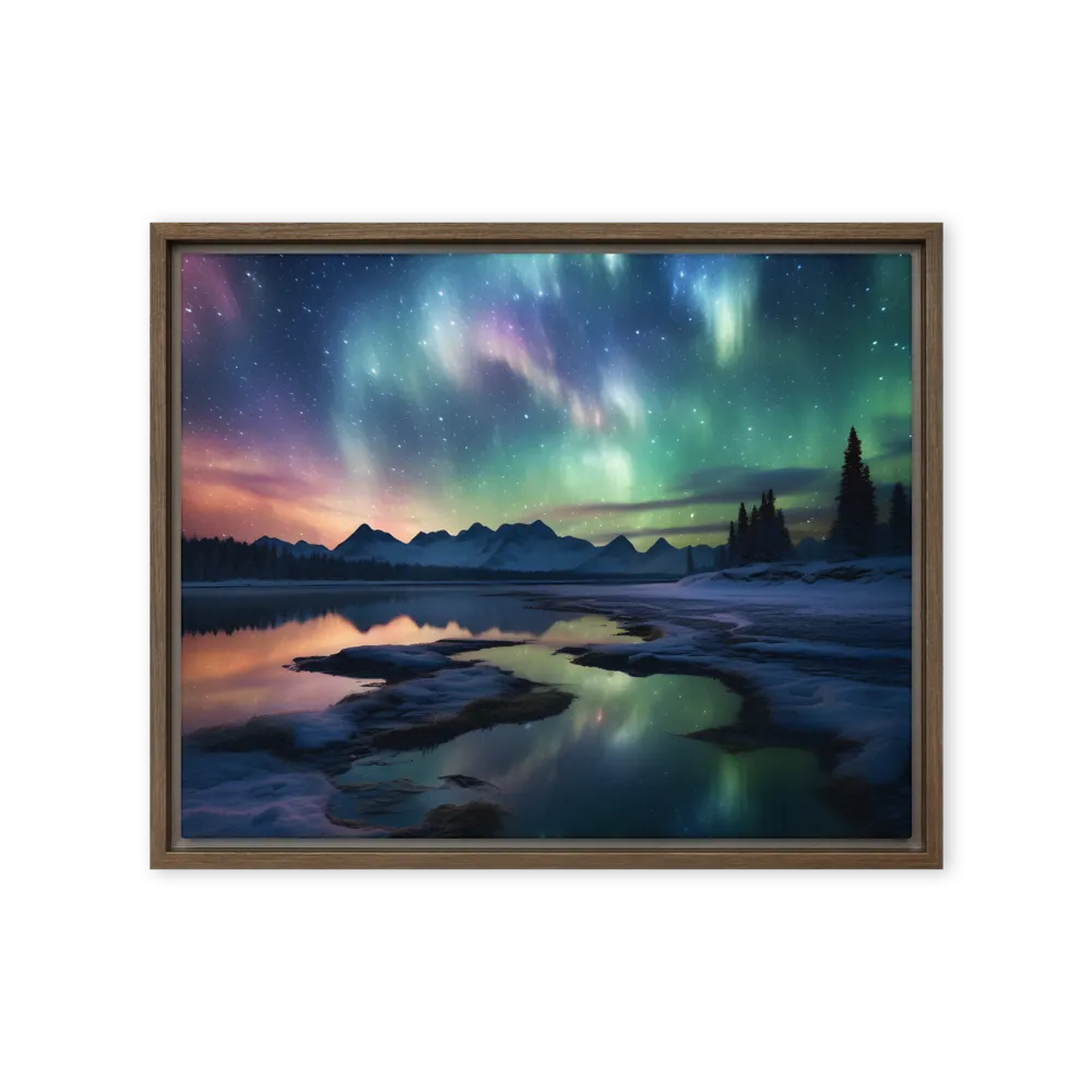 Ethereal Aurora: A Night Under the Stars