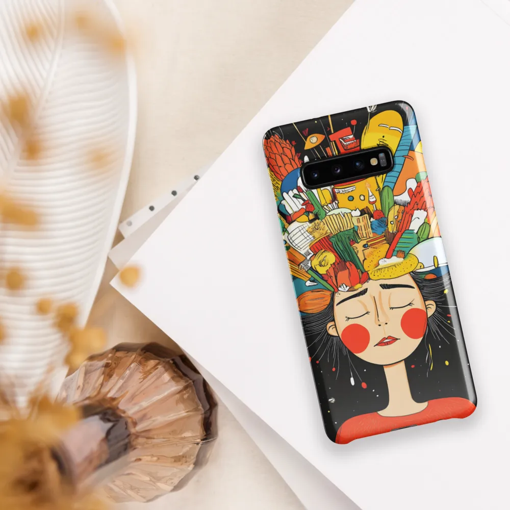 Whimsical Feast of Imagination | Phone Case |  S10 Plus | Snap Case | Glossy