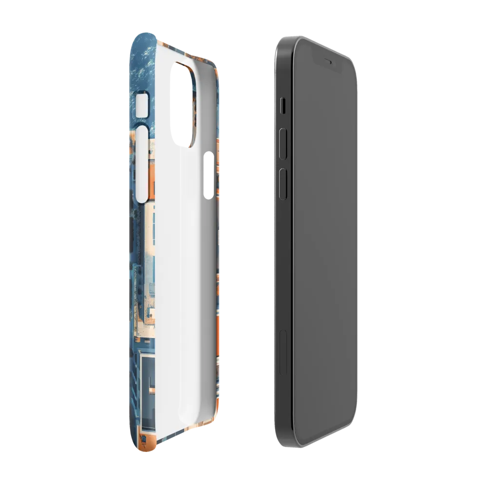Urban Harmony: Aerial Reflections | Phone Case |  12 | Snap Case | Glossy