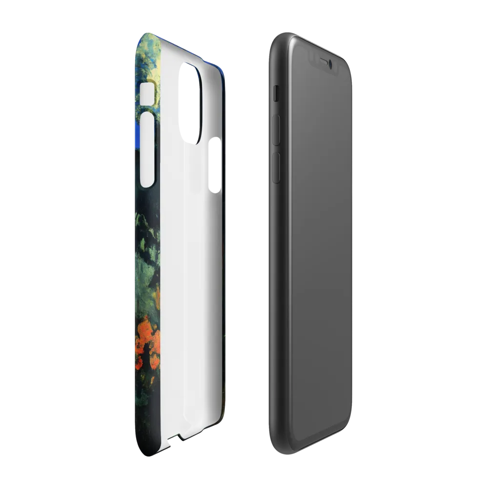 Serene Landscape in Bloom | Phone Case |  11 | Snap Case | Matte